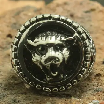

Mens Boys 316L Stainless Steel Cool Newest Tiger Ring