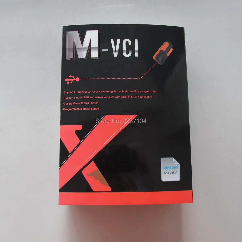 MVCI interface For toyota for honda for volvo diagnostic tool mvci 3 in 1 xhorse  (1)