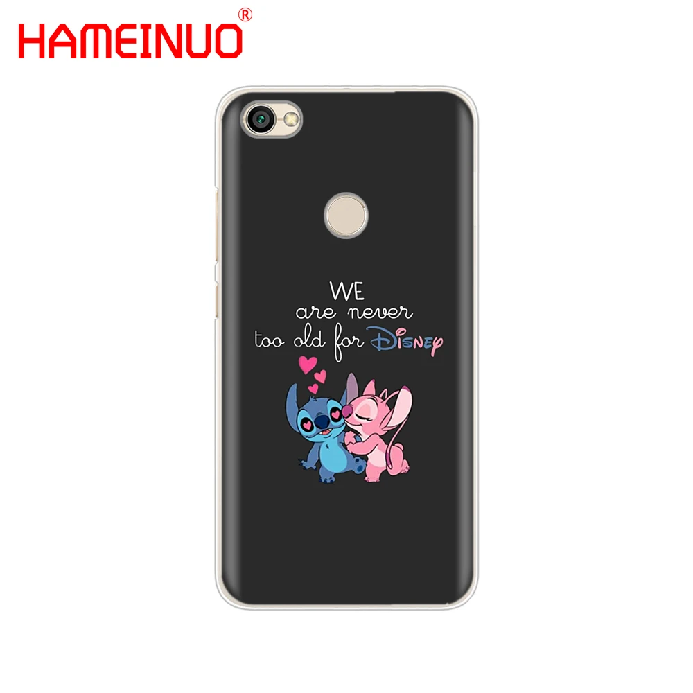 HAMEINUO Cute Cartoon Stich Cover phone Case for Xiaomi redmi 5 4 1 1s 2 3 3s pro PLUS redmi note 4 4X 4A 5A