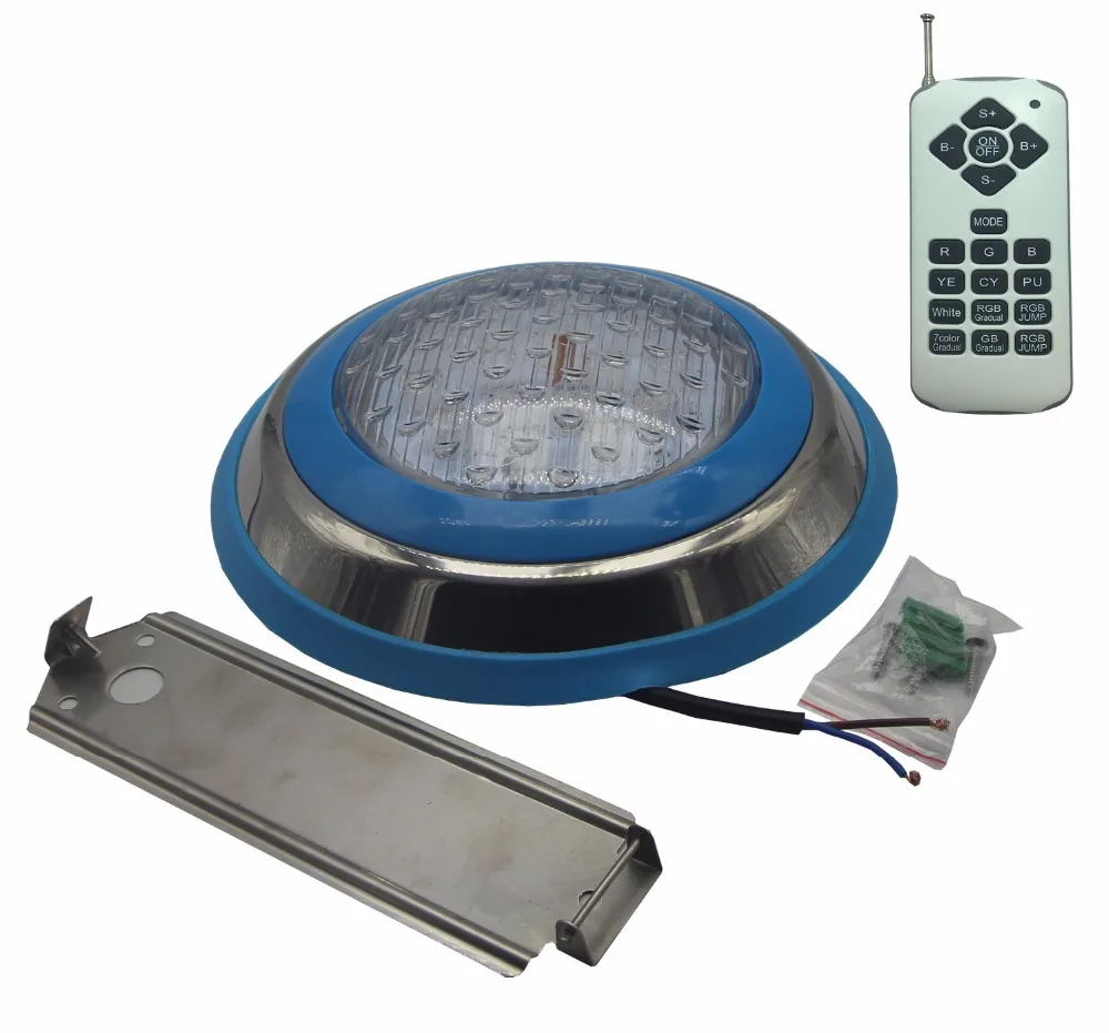 

RGB Pool LED Light IP68 LED Underwater Lamp 12V Multicolor with Remote Stainless Steel 12W 15W 18W 45W 54W