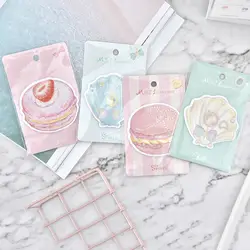 Macaron Cate Shell Pearl Sticky Note memo pad Planner самоклеющаяся наклейка Kawaii школьная Закладка канцелярские принадлежности