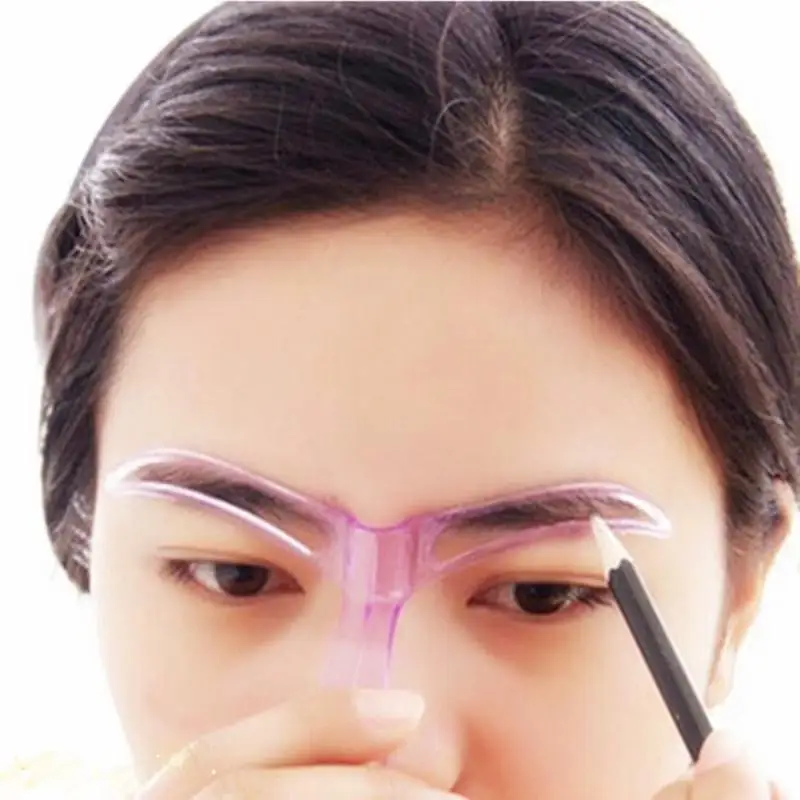 

Eyebrow stencils professional beauty tool makeup grooming drawing blacken eyebrow template