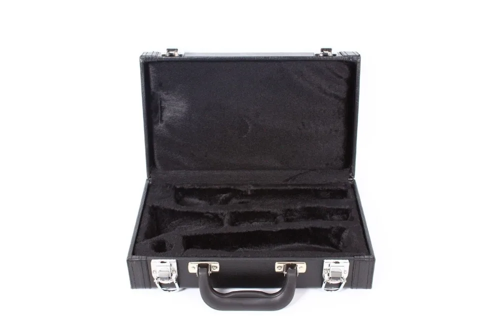 New 17key Bb Clarinet Case Professional High Quality wood Hard Shell Durable Handle Waterproof
