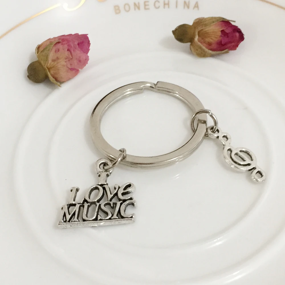 Creative-DIY-Jewelry-Silver-Color-I-Love-Music-Treble-Clef-Music-Charms-Alloy-Keyring-For-Men(2)