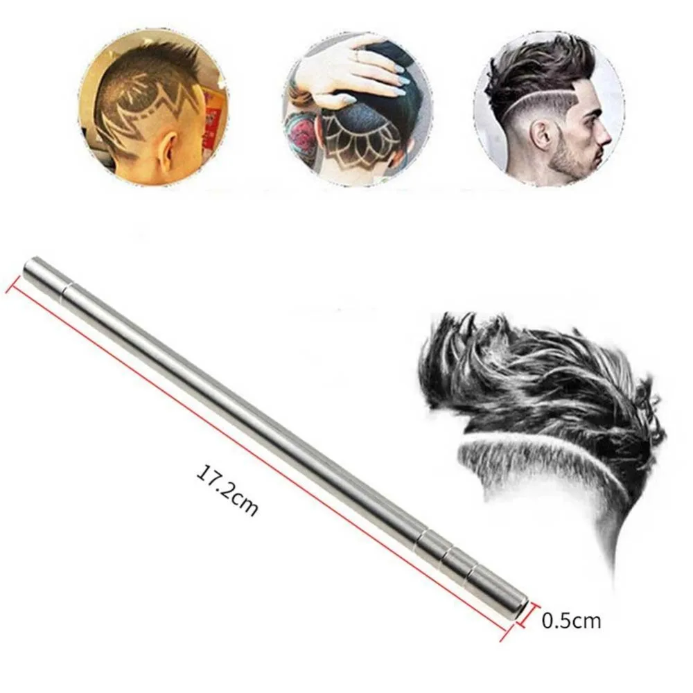 

Professional 1Pcs Hairstyle Engraved Pen Eyebrow Carve Pen Professional Trimmers Hair Styling DIY Hairstyle Oil Head Carving