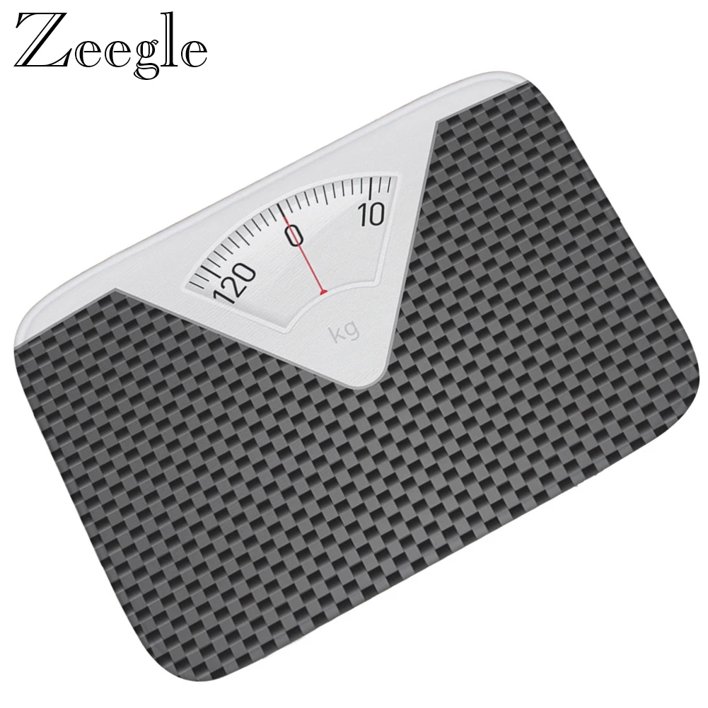 buy Zeegle Printed Funny Flannel Home Decoration Non slip Floor Mat Soft Welcome Mats for Front Door And Hallway Rug