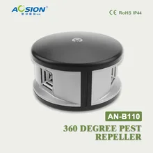 UN B110 360 degrés Ultrasons mouches cafards anti-moustique anti pest rejcet électronique souris souris rat répulsif
