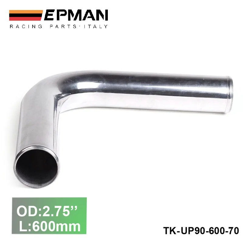

2pcs/unit 70mm 2.75" 90 Degree Aluminum Turbo Intercooler Pipe Tube piping L:600 mm For BMW E36 325 328 M3 EP-UP90-600-70
