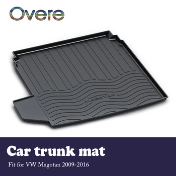 

Overe 1Set Car Cargo rear trunk mat For VW Magotan 2009 2010 2011 2012 2013 2014 2015 2016 Styling Waterproof carpet Accessories