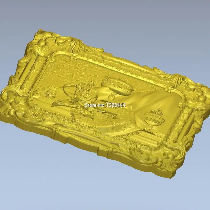 Высокое качество Новый 3D модель для ЧПУ 3D резные фигуры скульптура машина в STL формат файла Trophy
