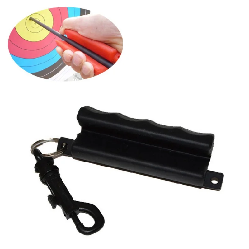 

1 pcs Black Red Blue Rubber Colors Protect Shooting Hands Arrow Arrows Target Remover Pulling Auxiliary Tools useful