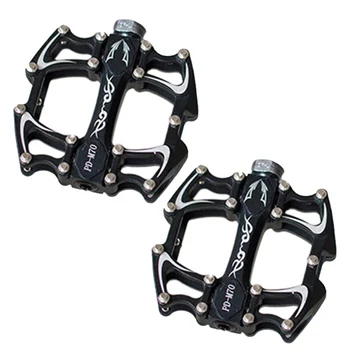 

SEWS-PROMEND Mountain Bike Bicycle Pedal MTB Flat Adjustable nails Pedals Aluminum Alloy 3 Ball Bearings Ultralight Bicycle