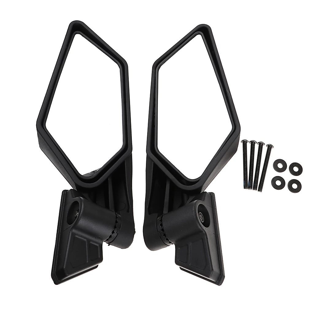 

Side View Mirrors Rear View Race Mirrors for Can Am Maverick X3 4x4 2017-18