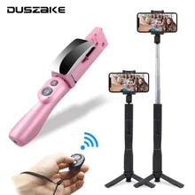 DUSZAKE Bluetooth селфи палка Штатив для Xiaomi Беспроводной монопод для телефона Мини Bluetooth селфи палка Штатив для iPhone Xiaomi