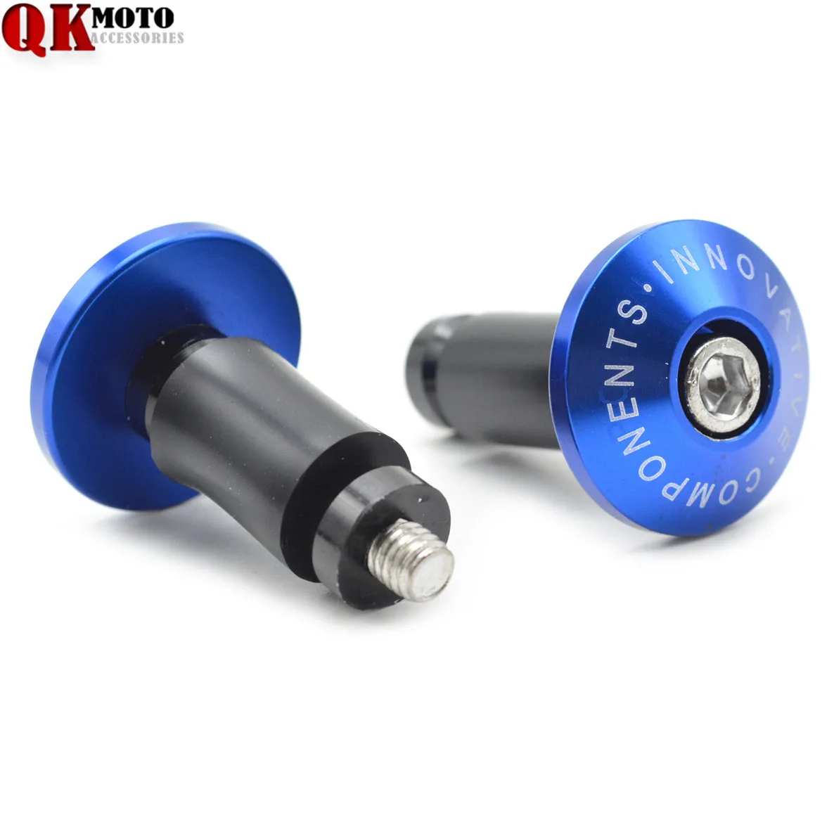 7/8"22 motorcycle handlebar cap motocross handle bar grips ends For