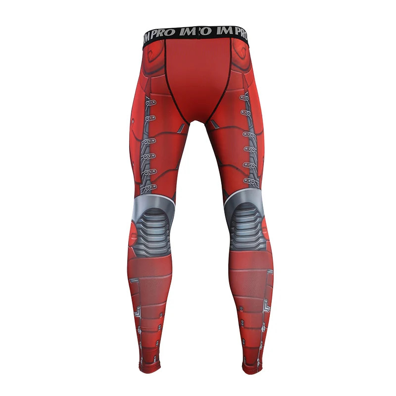 MK5 Железный человек 3D Печатный узор компрессионные колготки брюки для мужчин спортивные брюки обтягивающие леггинсы брюки мужские
