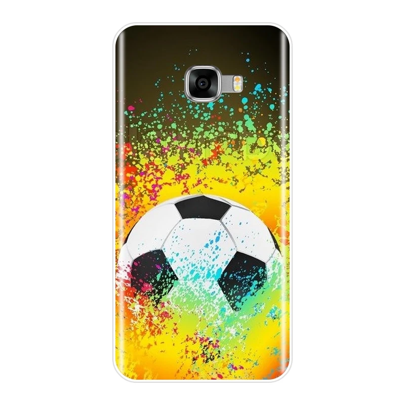 Чехол для телефона Samsung Galaxy C9 C7 C5 Pro мягкий силиконовый чехол с надписью Love Heart