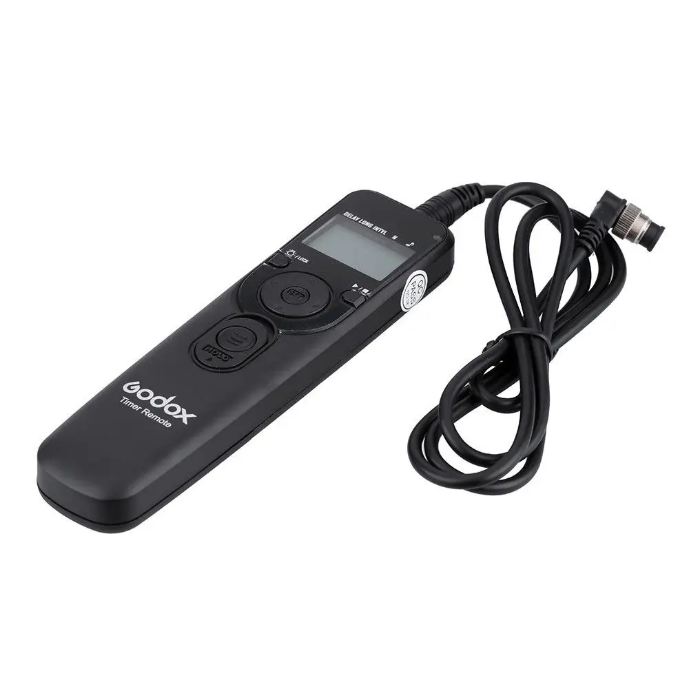 

Godox UTR-N1 Shutter Release LCD Timer Remote Controller for Nikon D800 D700 D300 D300S for FUJI S3 S5 DSLR Camera with N1 Cable