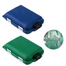 10 отсеков рыболовные снасти коробка приманка ложка крючок установка приманка пластиковый чехол для хранения