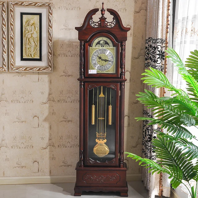 Closet Park Continental mechanical watches wood floor living room clock