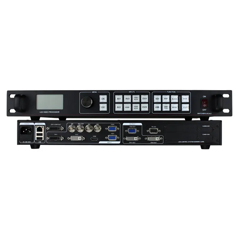 Светодиодный видеопроцессор LVP913US такой же nova VX4S vdwll процессор поддерживает linsn