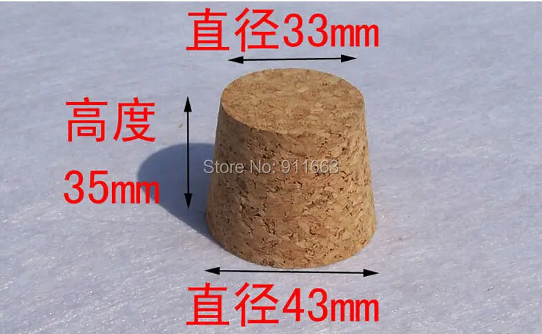 43mm*33mm*35mm size, 6pcs/lot! soft cork stopper for glass bottles,stopper,bung,wooden plug etc.