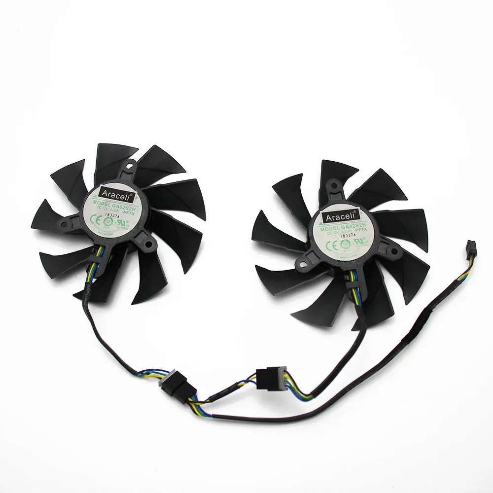 GA92S2H RTX2070 RTX2080 Ti RTX2080 GPU Cooler Alternative Graphics Card Fan For ZOTAC RTX 2080Ti/2080 2070 Video Card Cooling