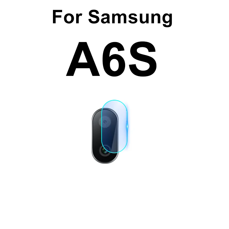 Задняя Камера объектив Стекло Крышка для samsung Galaxy A70 A50 A40S A30 A20 A10 Стекло M30 M20 S10 S9 A8 A6 J4 J6 плюс A9 A7 пленка - Цвет: A6S