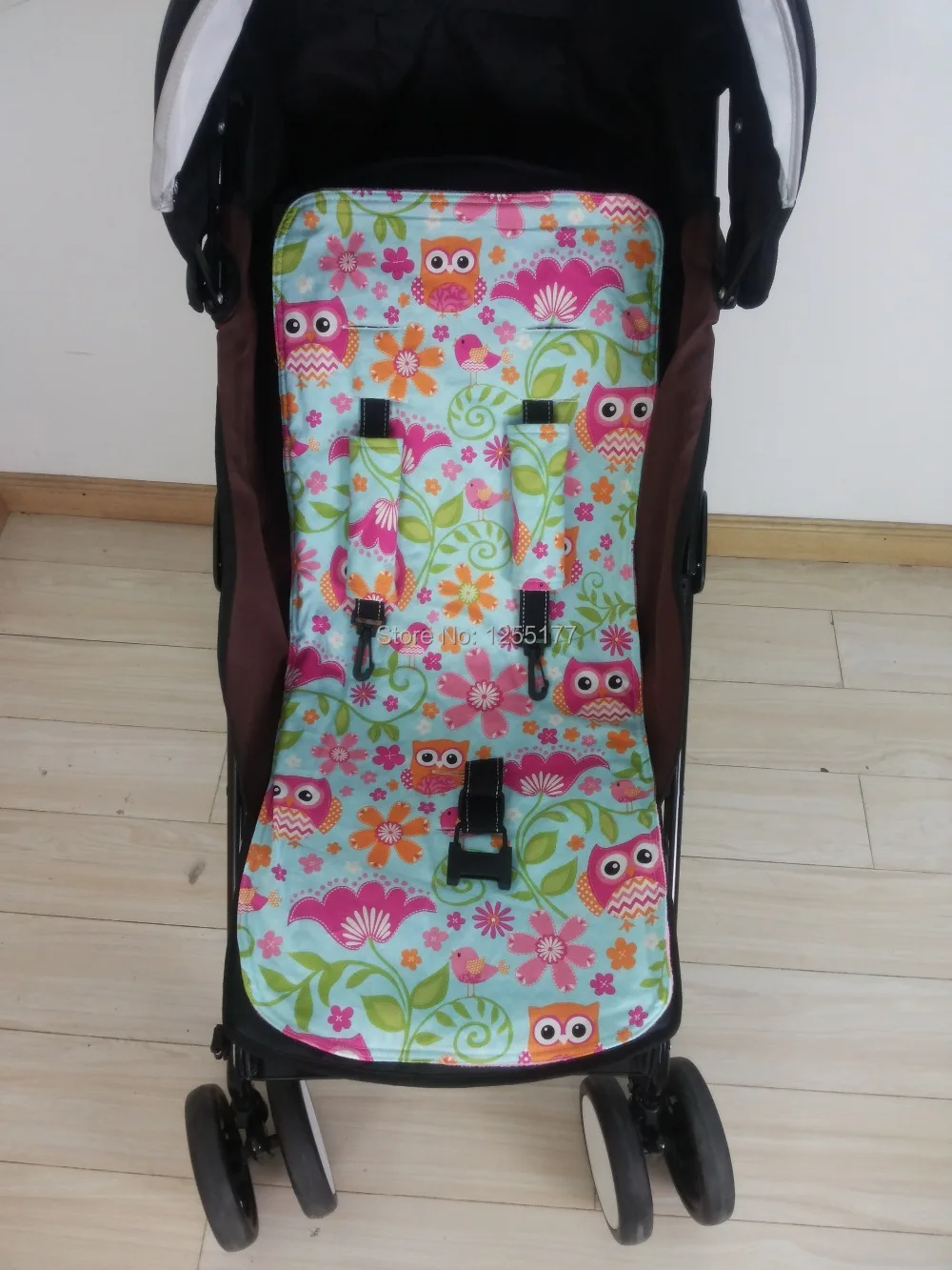 owl car seat and stroller