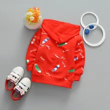 Children ‘s Costume Long-sleeved Baby Boys Girls Cotton Hoodies Sweater Toddler Clothes Fashion Cartoon Kids Tops