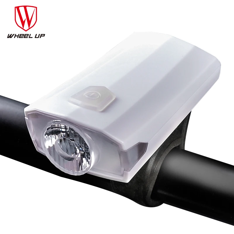 Best Wheel up bike light bike waterproof IPX4 headlight USB Rechargeable Mini Anti-glare XPE lamp beads projector bike light 1