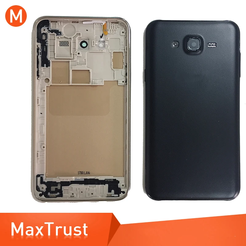 

Top Quality For Samsung Galaxy J7 Neo J701 J701F J701M Battery Cover Back With Middle Frame Door Rear Housing Cover Case