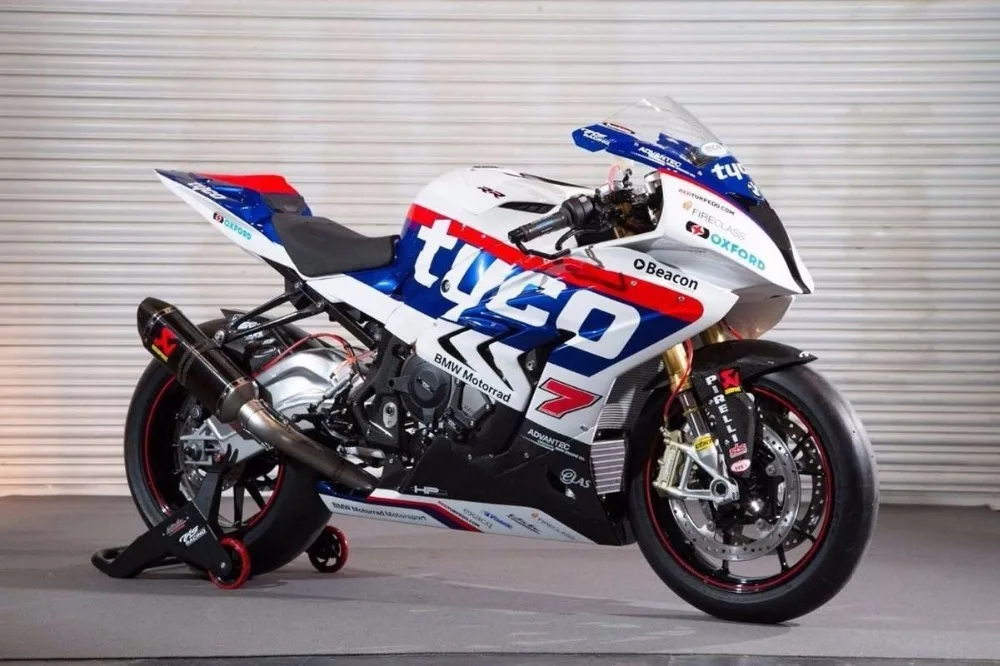 

Blue Black White Complete Fairing Injection Bodywork for 2015-2016 BMW S1000RR