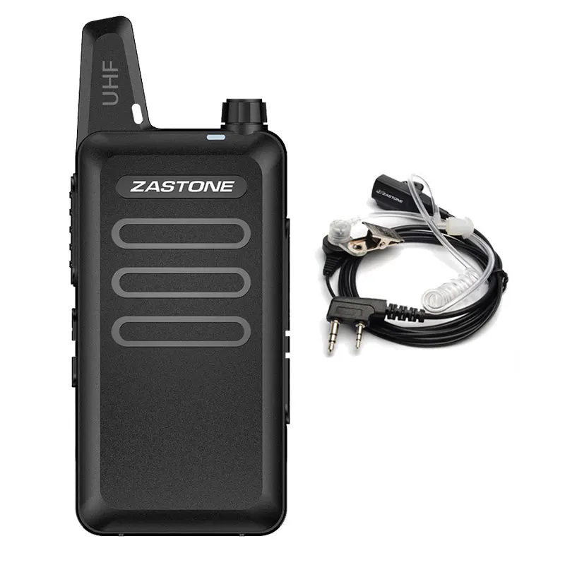 Zastone X6 UHF 400 470MHZ Mini portable 16 channels handheld walkie