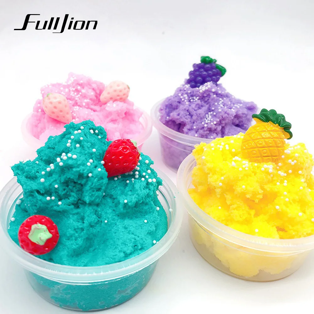 Fulljion Slime Моделирование глины облако мягкие популярные игрушечные лошадки