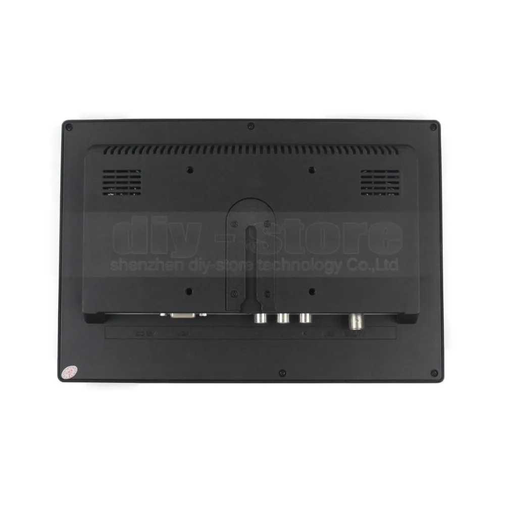 DIYSECUR 10.1 inch TFT LCD HD Car Monitor Rear View Monitor Build in Speaker with BNC / AV / VGA / HDMI Input 1280 x 800