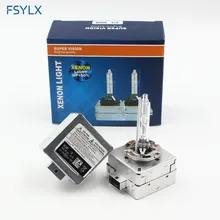 Fsylx D1S D1C 35 Вт AC автомобиль ксеноновая лампа OEM Оригинальный HID огни ламп 4300 К 6000 К ксенон лампы D1 D1S D1C 12 В автомобиль газоразрядных ламп
