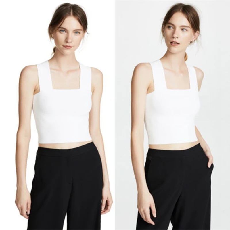 Women Fashion Summer Tanks Tops Vest Casual Crop Cami Camisole Short Top | Спорт и развлечения