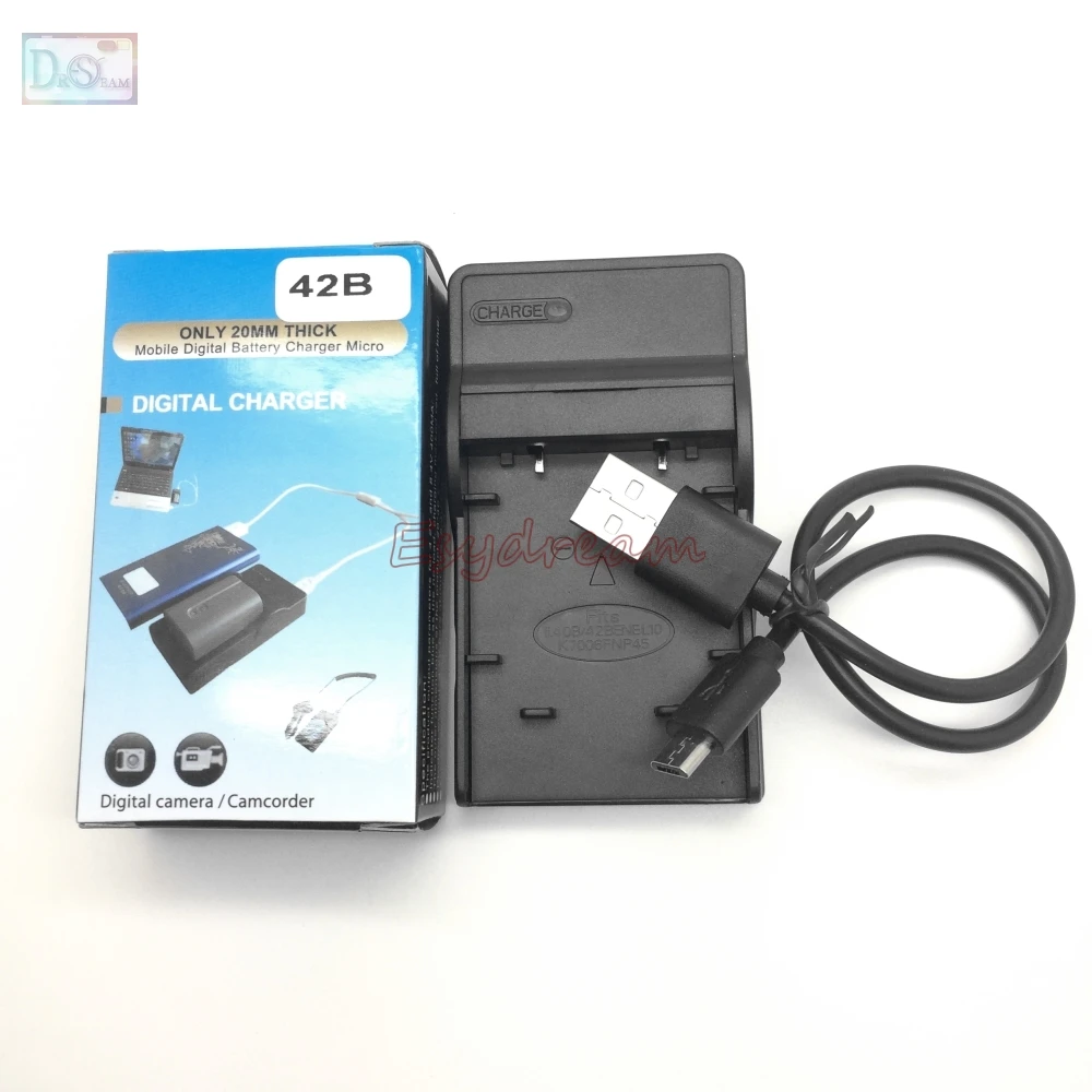 

LI-40C LI-41C LI 40C 41C USB Charger for Olympus LI-42B 42B LI 40B ENEL10 K7006 FNP45 Battery Digital Camera FE160 FE280 FE290