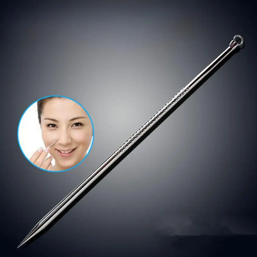 

PCS Stainless black Head Pimples Acne Needle Tool Face Care Blackhead Comedone Acne Blemish Extractor Remover Blackhead Removal#