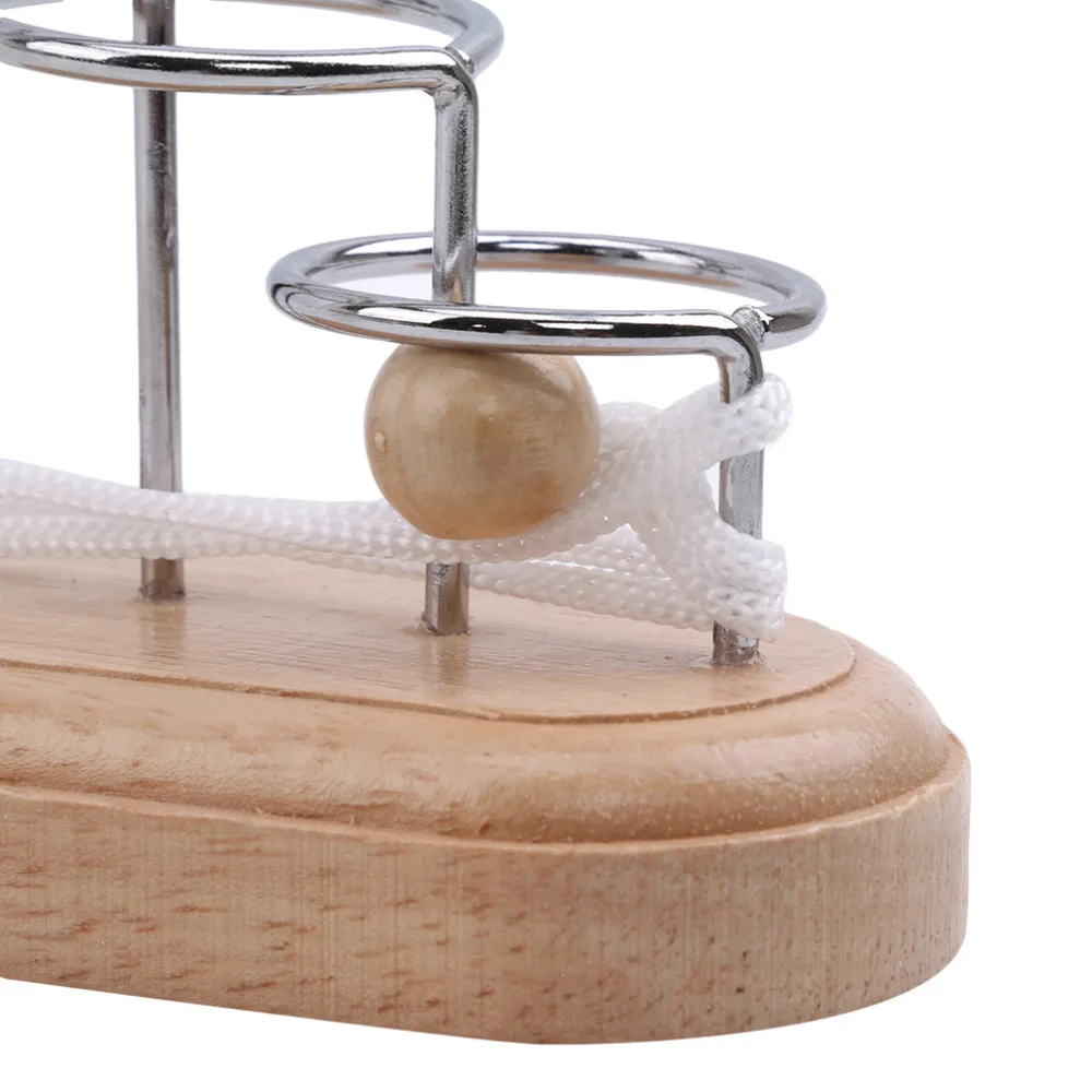 Игра в мозги деревянные образовательные игрушка кольцо шалость веревка решение игрушка для взрослых упражнений пространство мышление детские игрушки приколы и розыгрыши
