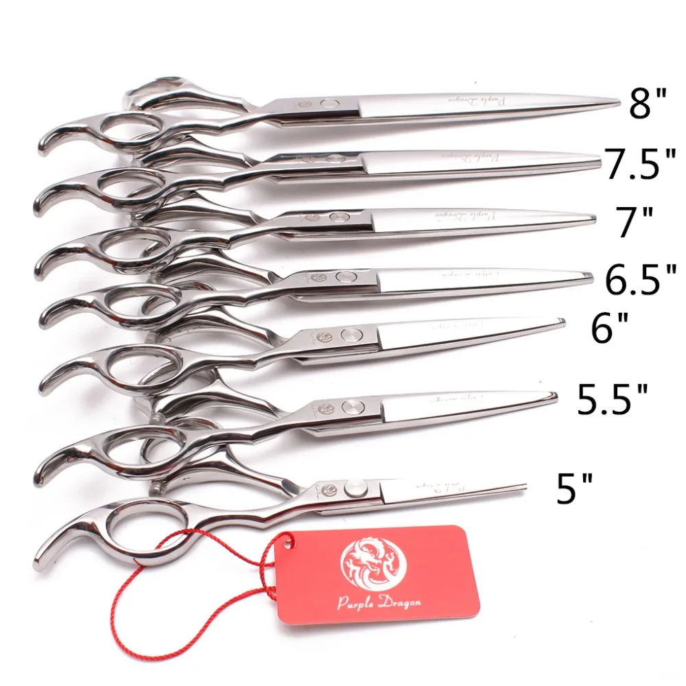 

5" 5.5" 6" 6.5" 7" 7.5" 8 Japan 440C Straight Scissors Thinninng Shears Puppy Grooming Scissors or Hairdresser's Scissors Z1006