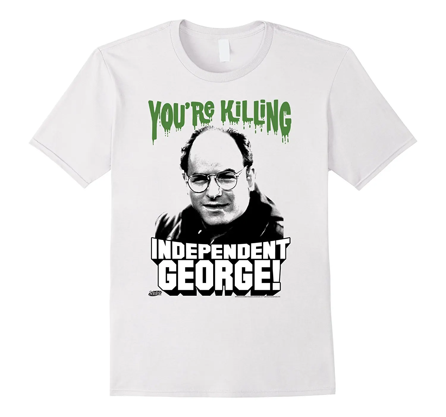 

2018 Hot Summer Funny Cool Fashion Printed Hipster Tops Men'S T Shirt Seinfeld Killing Independent George Menst