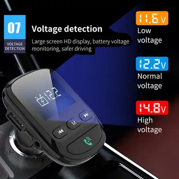 

Bluetooth Stereo Car Kit MP3 Player FM Transmitter Modulator Hands free USB Charger Automobile Music Audio Receiver #606