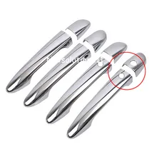 Left Hand Drive Smart Hole Handle Cover Trim For Mazda CX-3 CX3 2015 2016