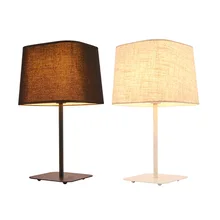 Современная Минималистичная прикроватная лампа лампы креативная модная ткань теплый свет кабинет стол ZS142