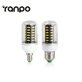 

LED lamp E14 E27 AC220V Corn Light 7030 SMD Chip Bulb Lamp 15LEDs 22LEDs 28LEDs 42LEDs Energy Saving Spotlights 9W 12W 15W 24W