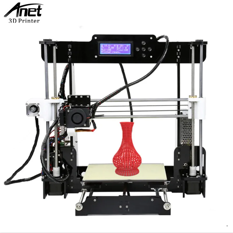 ANET High precision A8 font b 3D b font font b printer b font Prusa i3