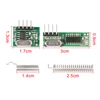 433 Mhz Superheterodyne RF receptor y módulo transmisor 433 Mhz control remoto para Arduino uno inalámbrico kit “hazlo tú mismo” de módulo ► Foto 2/6