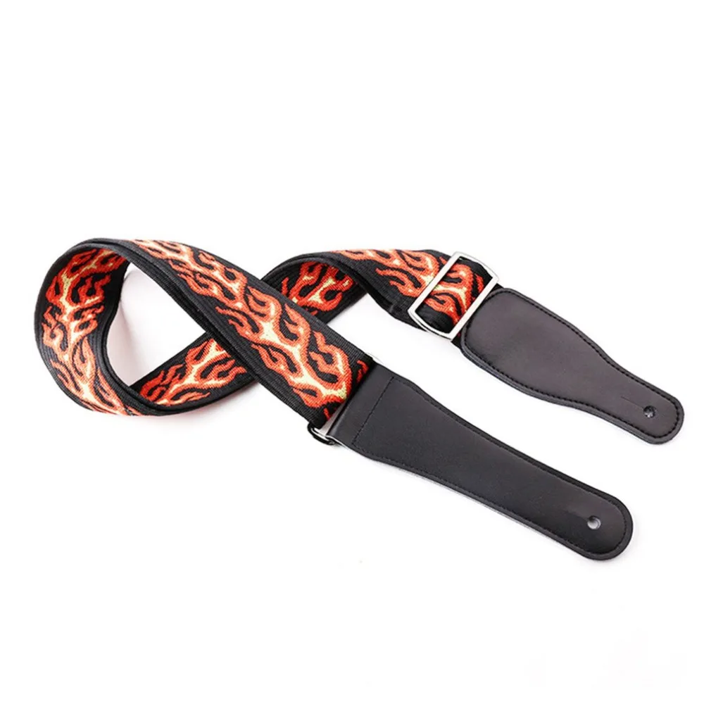 Durable Electric Guitar Strap Holders Leather Ends Useful Guitar Strap